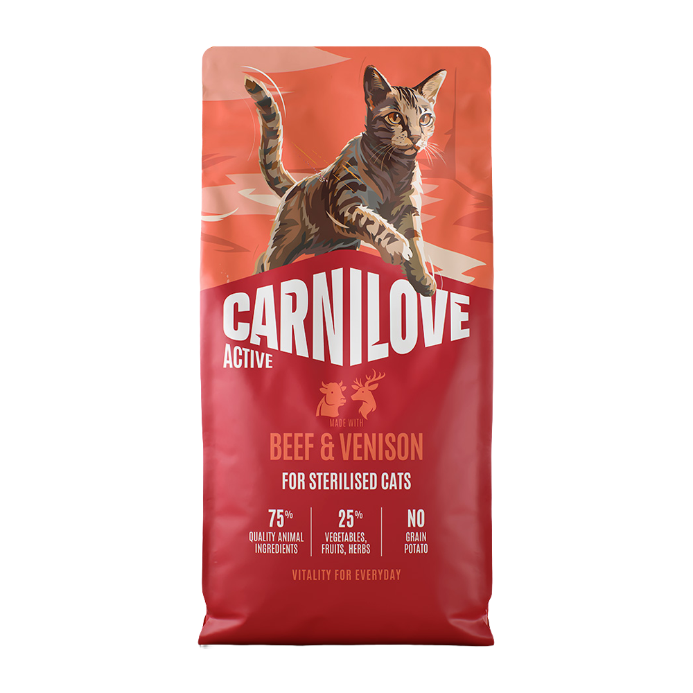 CL Active Cat Beef & Venison for Sterilised Adult All Breeds