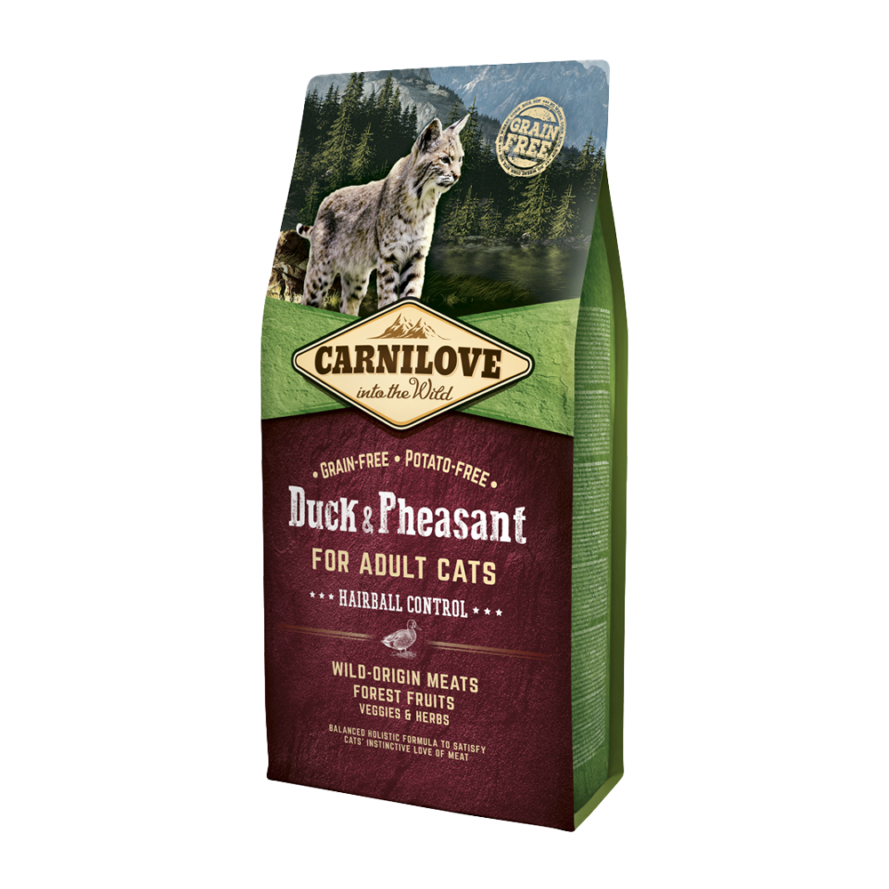 Carnilove Duck Pheasant Adult Hairball | Endast 89 kr! - Zoogiganten