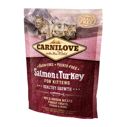 Carnilove Lax & Kalkon Kittens Healthy | Endast 89 kr! - Zoogiganten