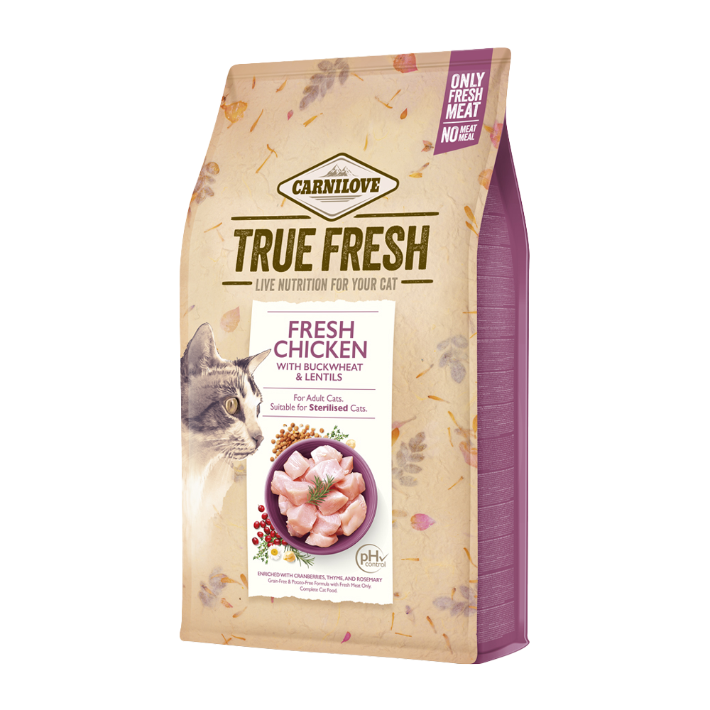 Carnilove True Fresh Cat Kyckling - 1.8 KG | Endast 299 kr! - Zoogiganten