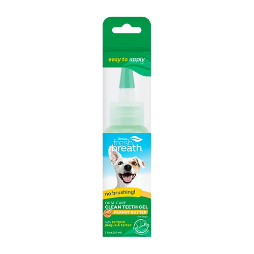 Tropiclean Clean Teeth Oral Care Gel Peanut Butter - 59 ML
