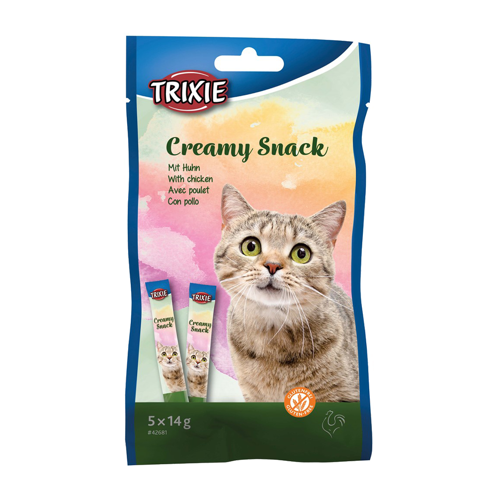 Creamy Snack Med Kyckling - 5X14 G | Endast 39 kr! - Zoogiganten