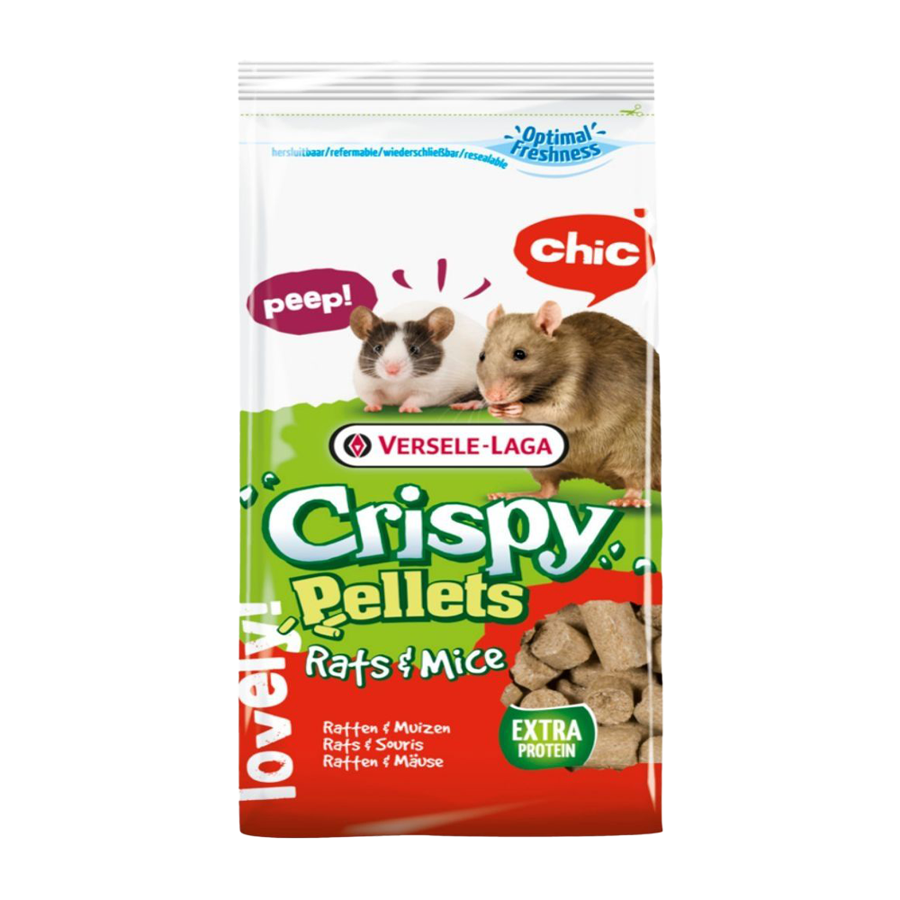 Crispy Pellets Råtta & Mus - 1 KG | Endast 69 kr! - Zoogiganten