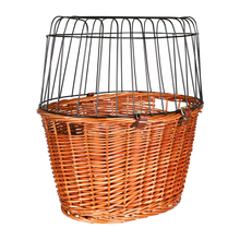 Cykelkorg Front, Pil med Galler, - 44x48x33 CM