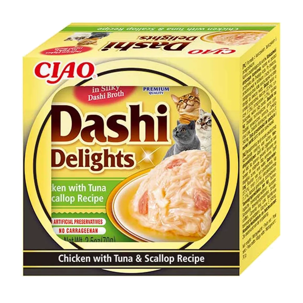 Dashi Delights Tuna/Scallop - 70 G