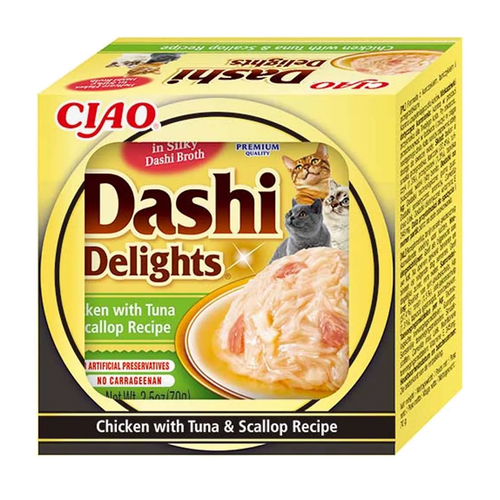 Dashi Delights Tuna/Scallop - 70 G