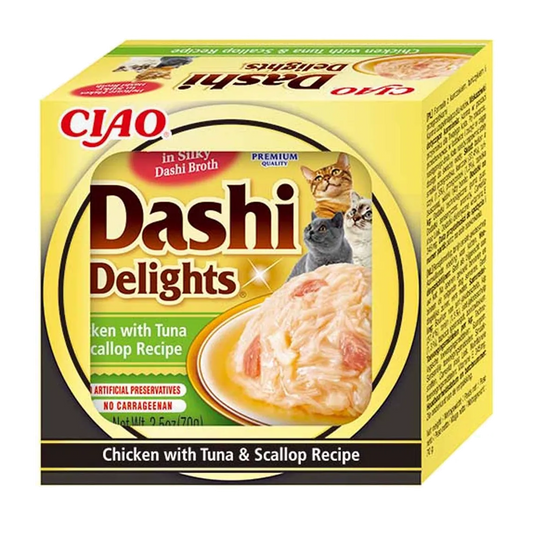 Dashi Delights Tuna/Scallop - 70 G