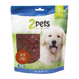 2PETS Dogsnack Deer Cubes