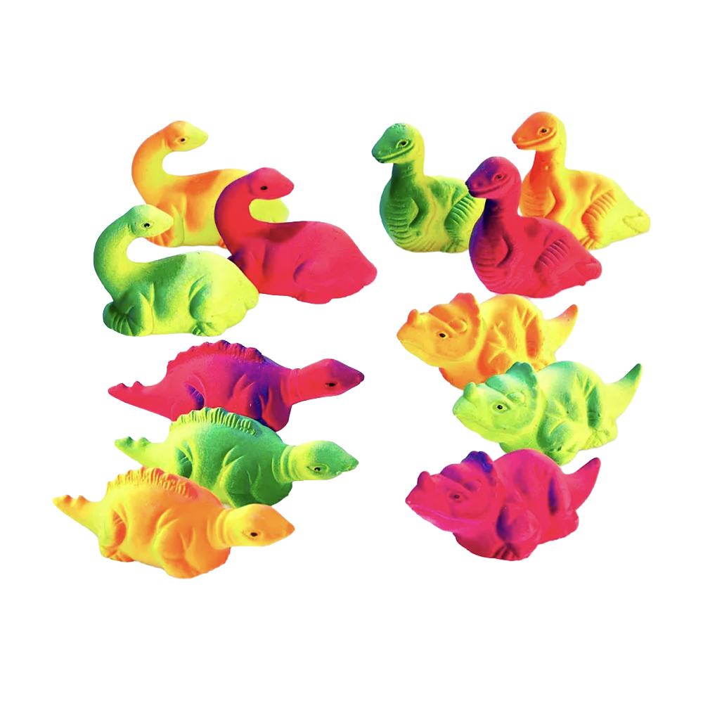 Dinosaurie Rainbow Mix Självlysande