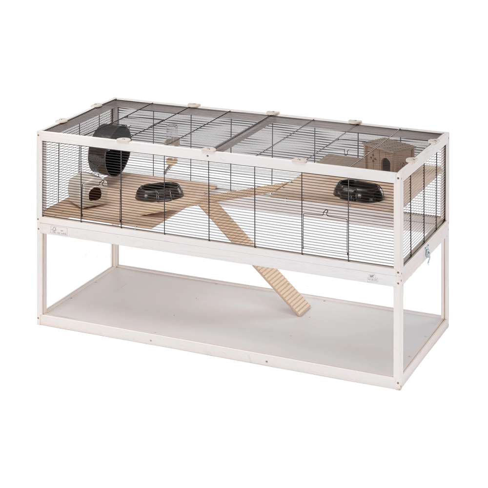 Smådjursbur Domster 120 - Svart