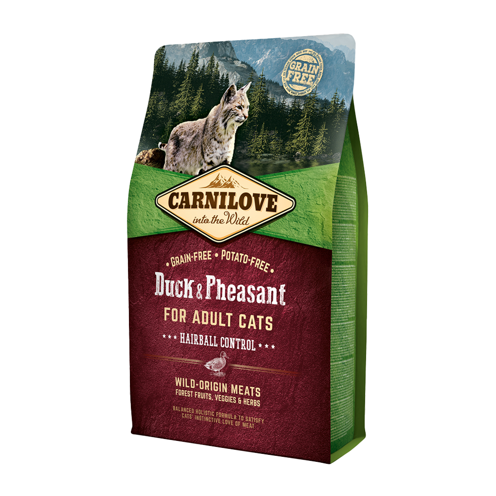 Carnilove Duck Pheasant Adult Hairball | Endast 89 kr! - Zoogiganten