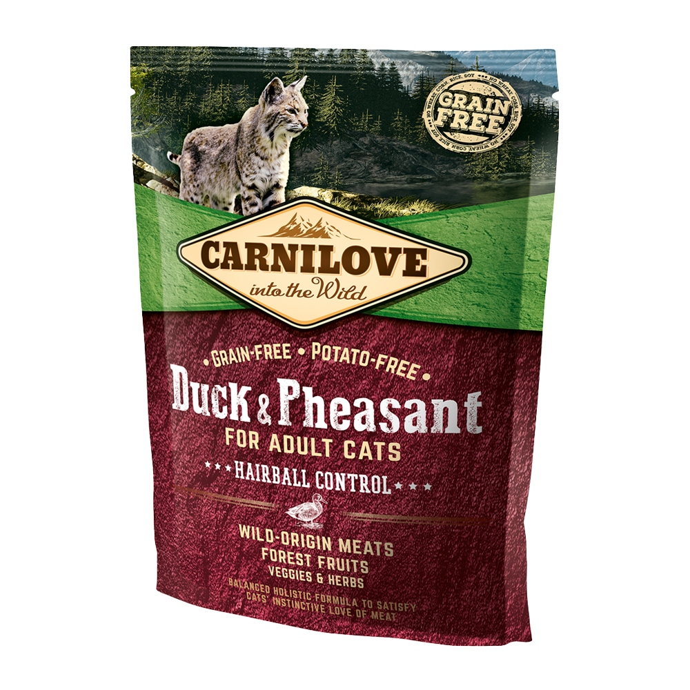 Carnilove Duck Pheasant Adult Hairball | Endast 89 kr! - Zoogiganten