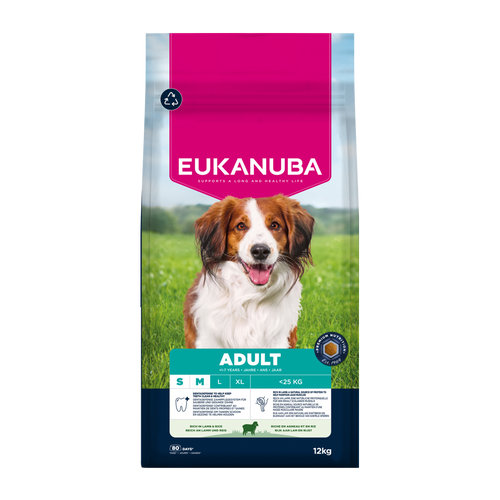 Euk Dog Ad Sm/Med Lamb & Rice