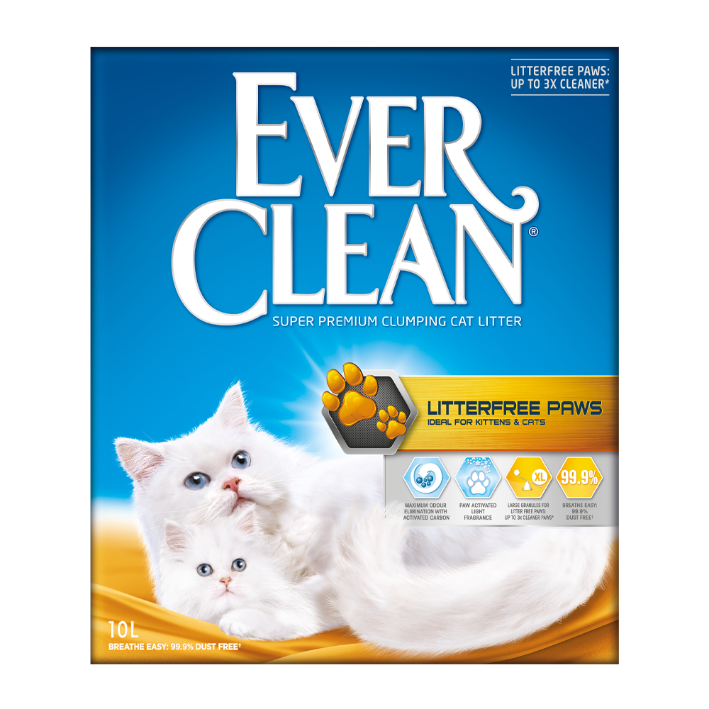 Everclean Litterfree Paws - 10 L | Endast 299 kr! - Zoogiganten