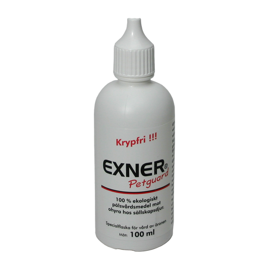 Exner Petguard Krypfri Öronflaska
