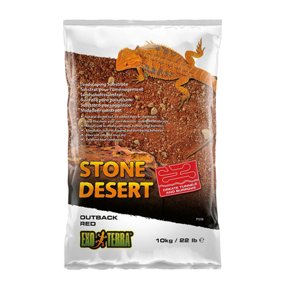 Stone Dessert Röd Grävsubstrat | Endast 169 kr! - Zoogiganten