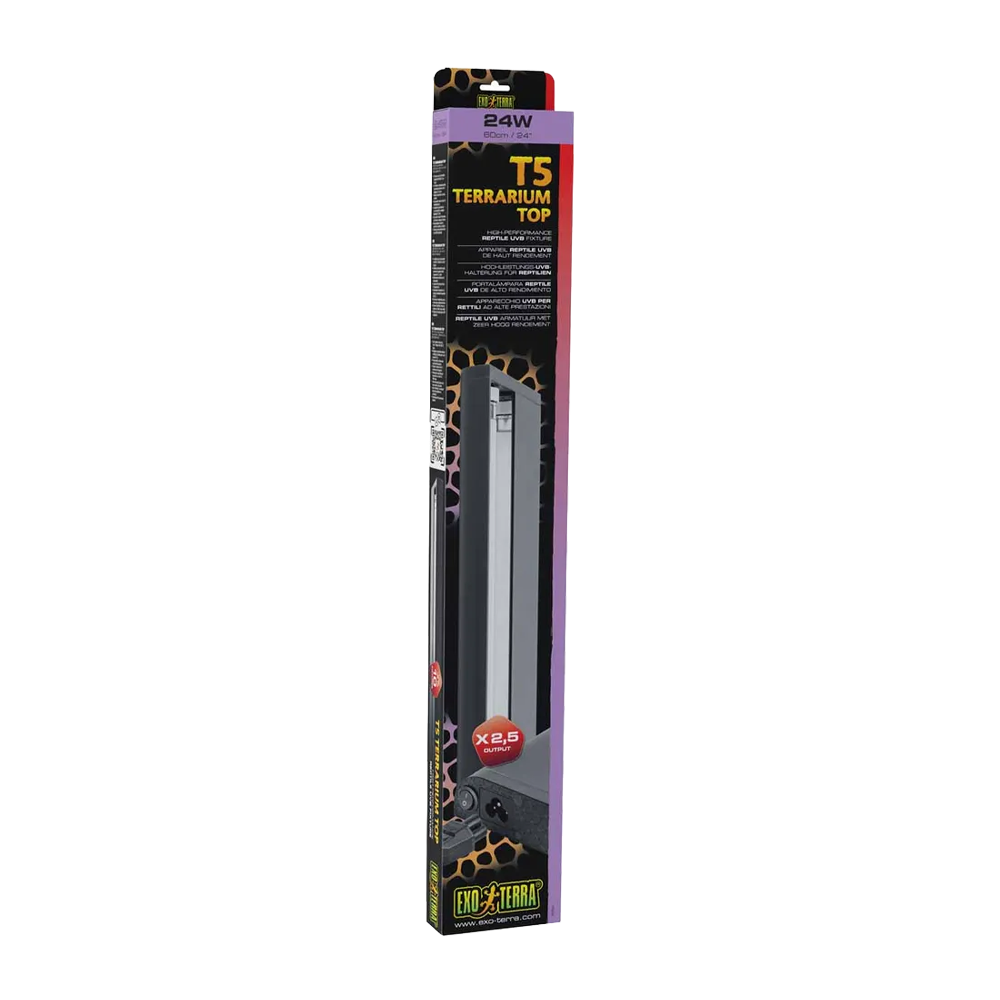 Exoterra T5 Terrarium Top UVB - 24 WATT
