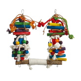 Fågelgunga Trädetaljer & Rep - 42X38X35 CM | Endast 479 kr! - Zoogiganten