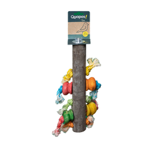 Fågelleksak Färgglad trä - 40X4X26 CM | Endast 119 kr! - Zoogiganten