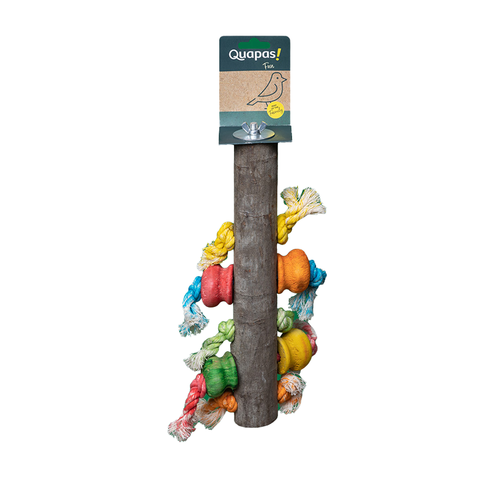 Fågelleksak Färgglad trä - 40X4X26 CM | Endast 119 kr! - Zoogiganten