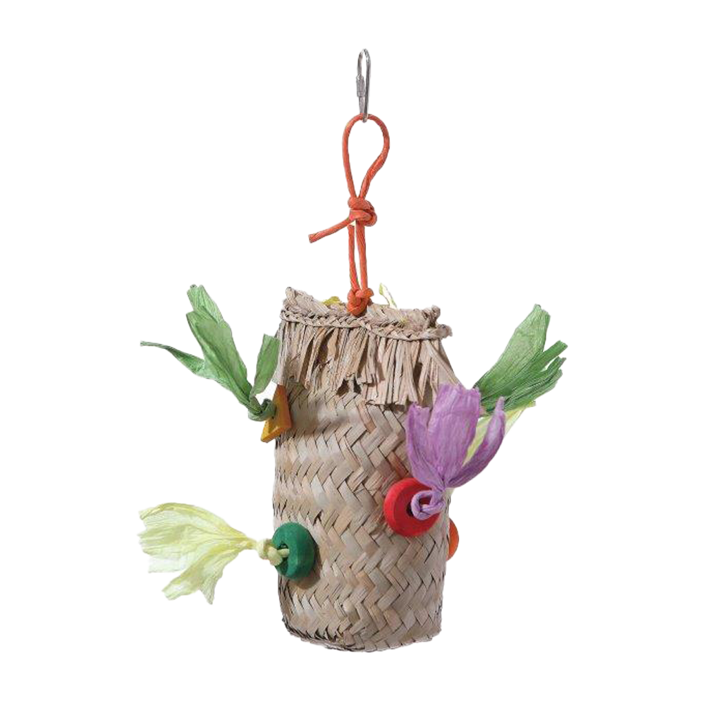 Väska Sjögräs & Trädetaljer - Fågelleksaker | Endast 149 kr! - Zoogiganten