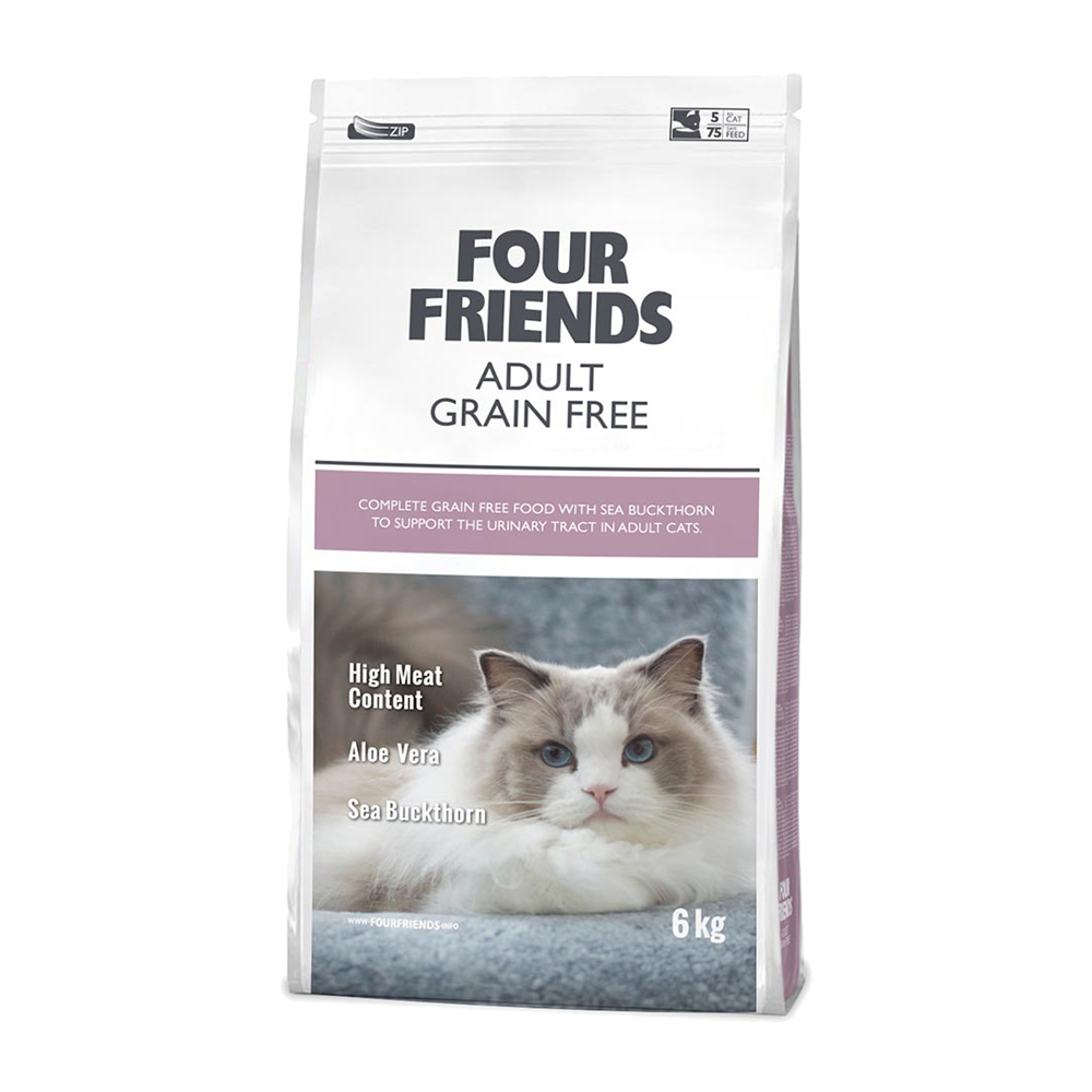 Fourfriends Grain Free Adult | Endast 339 kr! - Zoogiganten