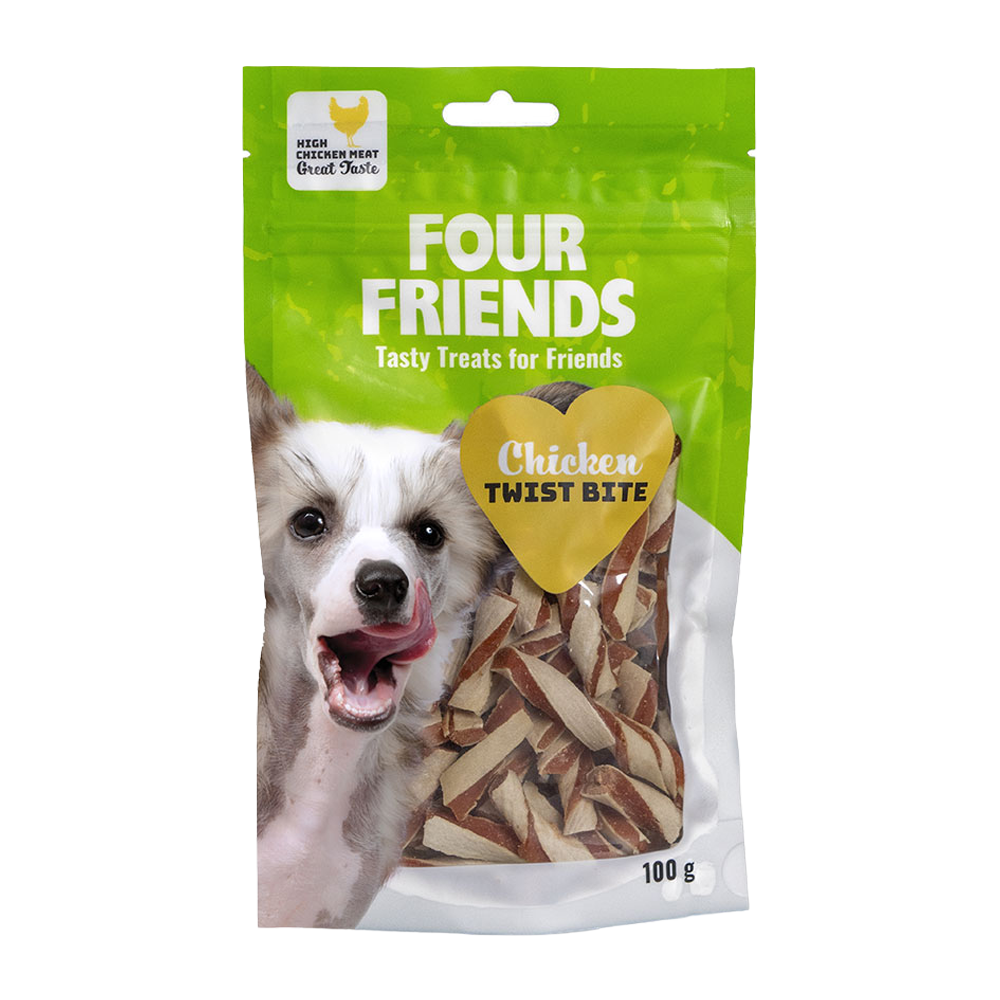 FourFriends Chicken Twist Bite - 100 G
