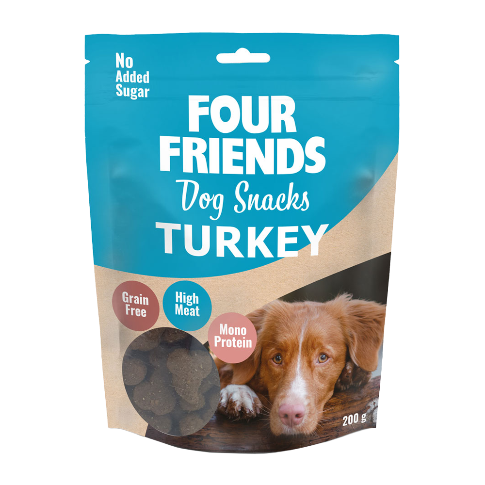 FourFriends Dog Snacks Turkey - 200 G