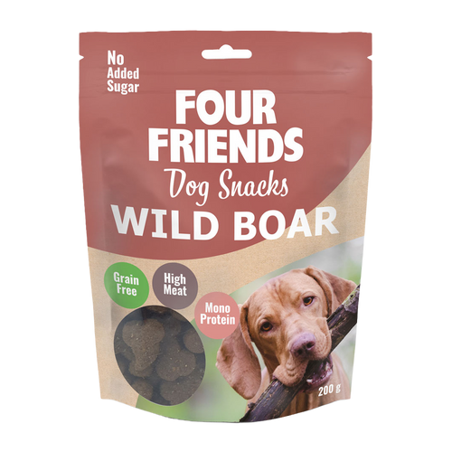 FourFriends Dog Snacks Wild Boar - 200 G