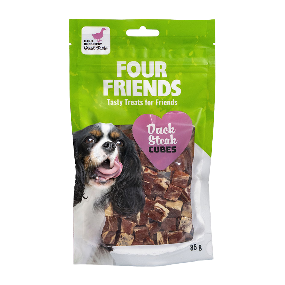 FourFriends Duck Steak Cubes - 85 G