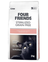Fourfriends Grain Fre Sterilized | Endast 339 kr! - Zoogiganten