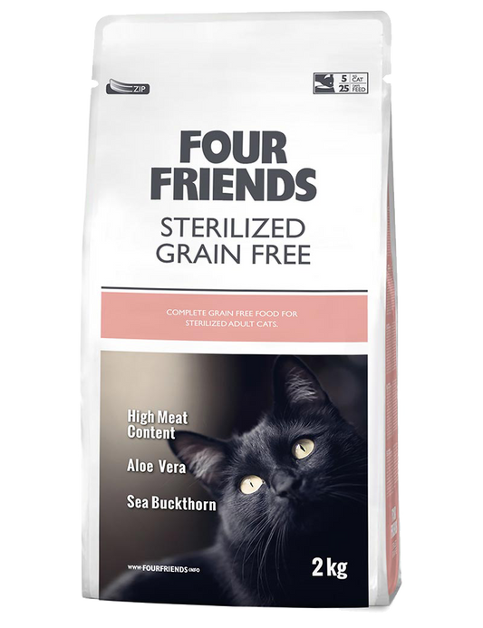 Fourfriends Grain Fre Sterilized | Endast 339 kr! - Zoogiganten