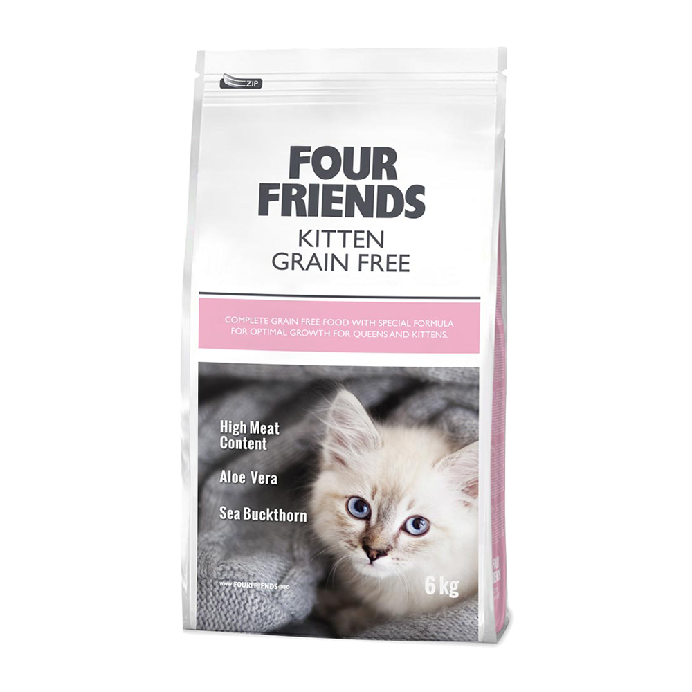 Fourfriends Grain Free Kitten | Endast 339 kr! - Zoogiganten