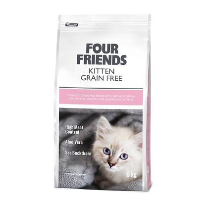 Fourfriends Grain Free Kitten | Endast 339 kr! - Zoogiganten