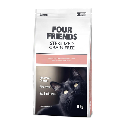 Fourfriends Grain Fre Sterilized | Endast 339 kr! - Zoogiganten