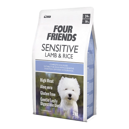 Fourfriends Dog Sensitive Lamm & Ris | Endast 399 kr! - Zoogiganten