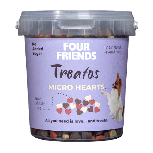FourFriends Treatos Micro Hearts - 500 G