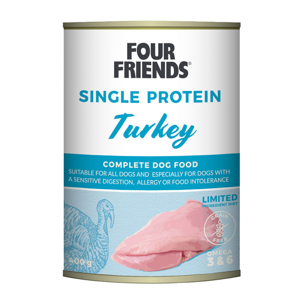 FourFriends Dog Turkey Can - 400 g