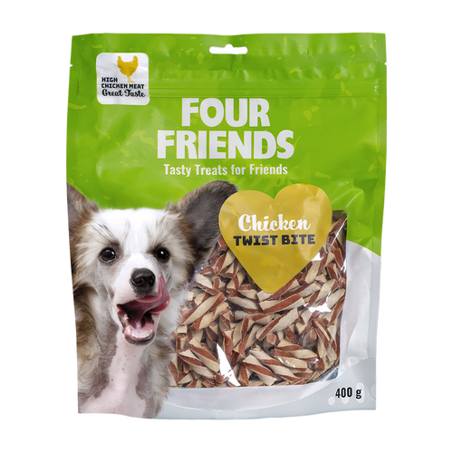 FourFriends Chicken Twist Bite - 400 G