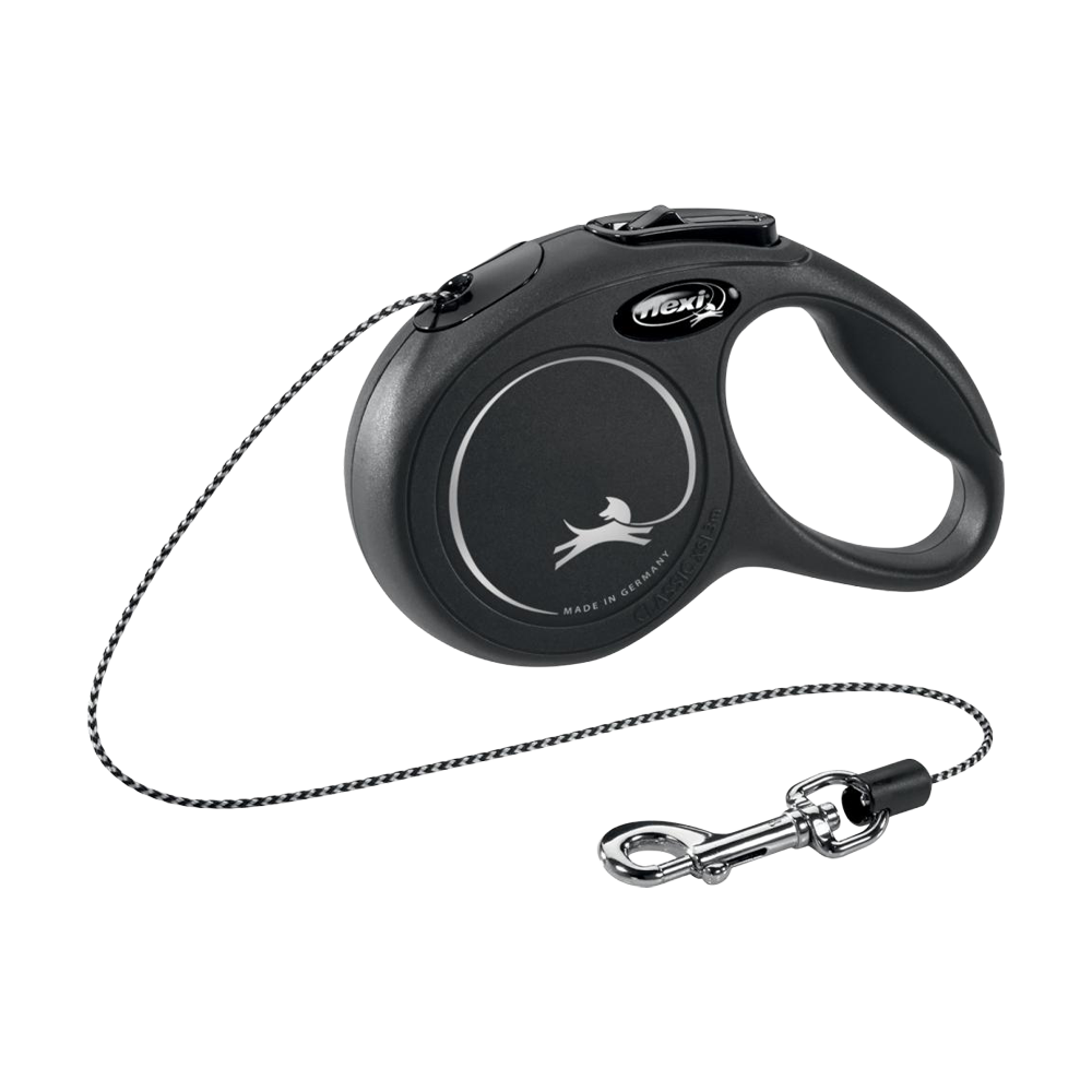 Flexi New Classic Svart Rep