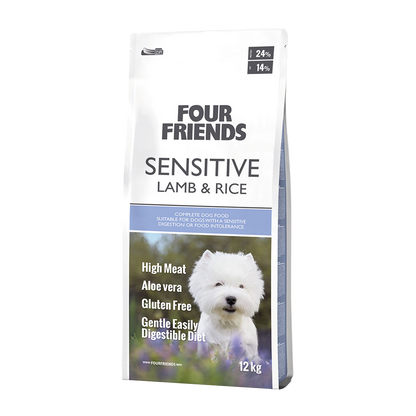 Fourfriends Dog Sensitive Lamm & Ris | Endast 399 kr! - Zoogiganten