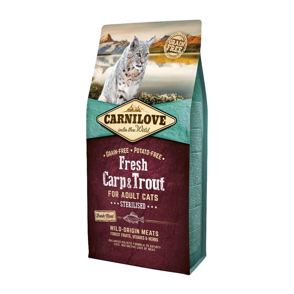 Carnilove Fresh Carp & Trout Steril Adult | Endast 329 kr! - Zoogiganten