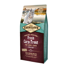 Carnilove Fresh Carp & Trout Steril Adult | Endast 329 kr! - Zoogiganten