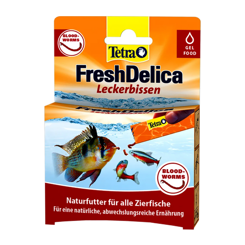 Tetra Freshdelica Bloodworms - 48 G | Endast 99 kr! - Zoogiganten