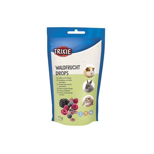Gnagardrops glutenfria med vilda bär, 75 g | Endast 39 kr! - Zoogiganten