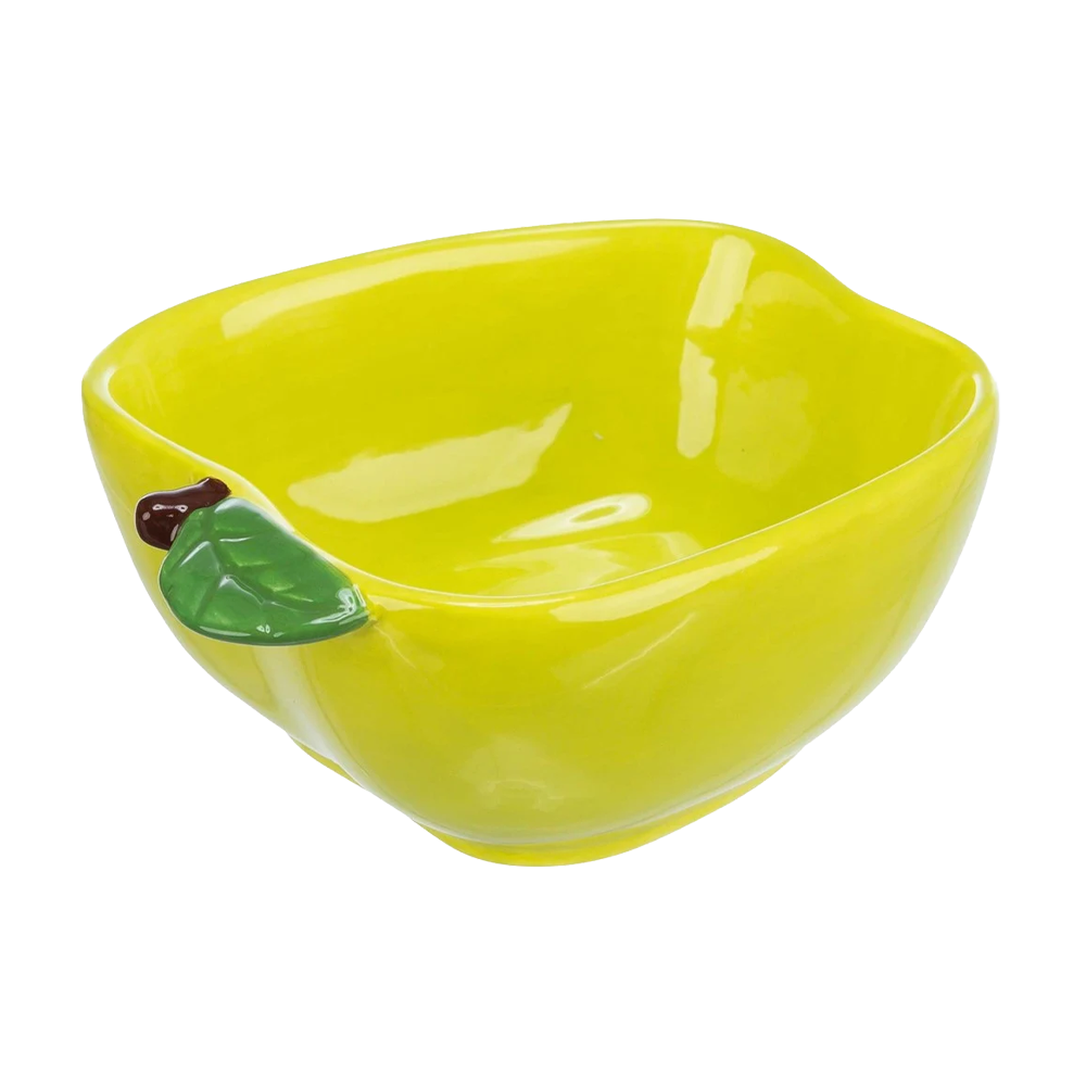 Gnagarskål äpple keramik - 180 ml