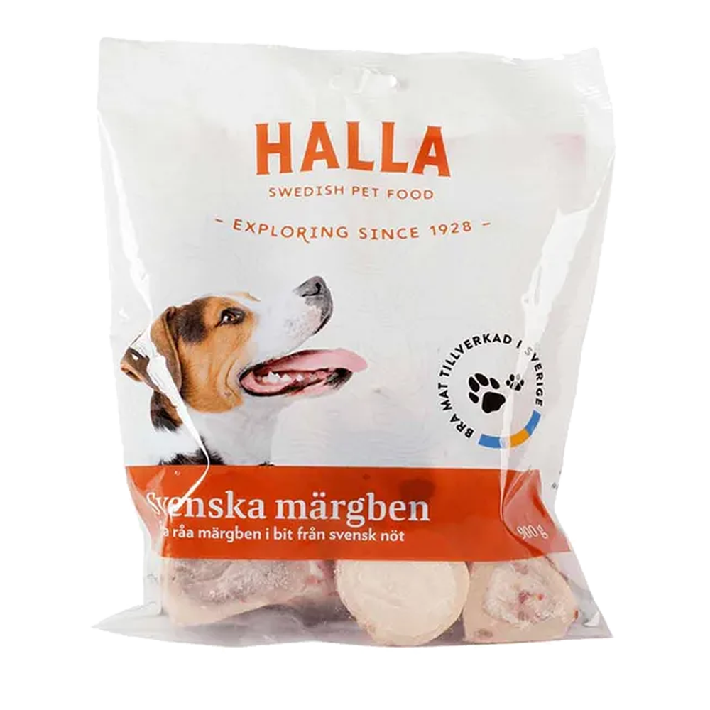 Halla Frysta Märgben Svensk Nöt 900gr Fryst