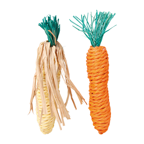 Halmleksak - Morötter 2-pack
