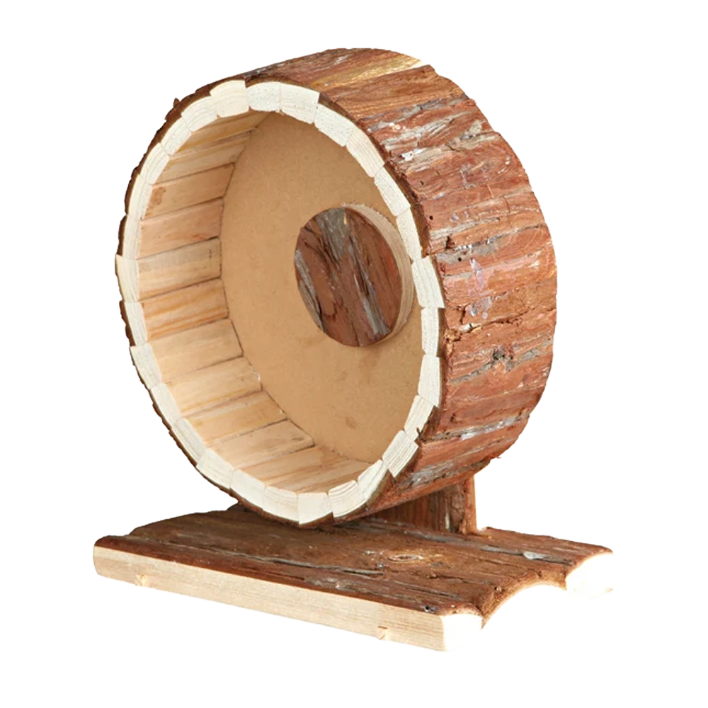 Hamsterhjul trä - 20 cm