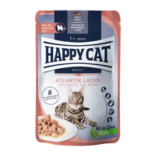 Happycat Våt/Sås Atlantlax - 85 G